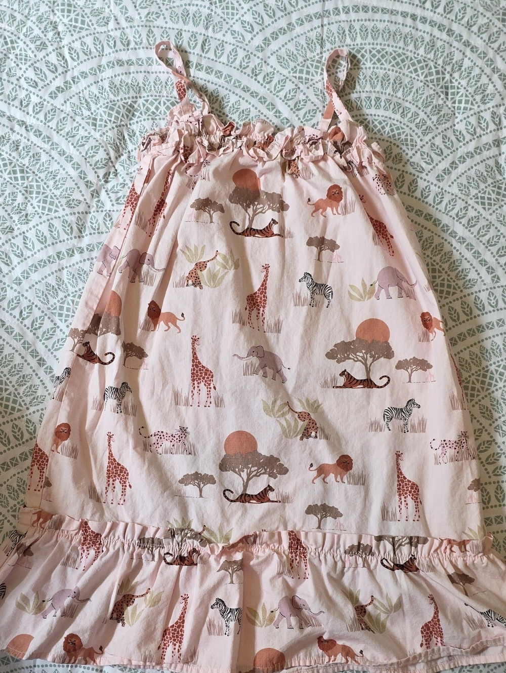 Gymboree Light Pink Ruffled Girls Sundress
